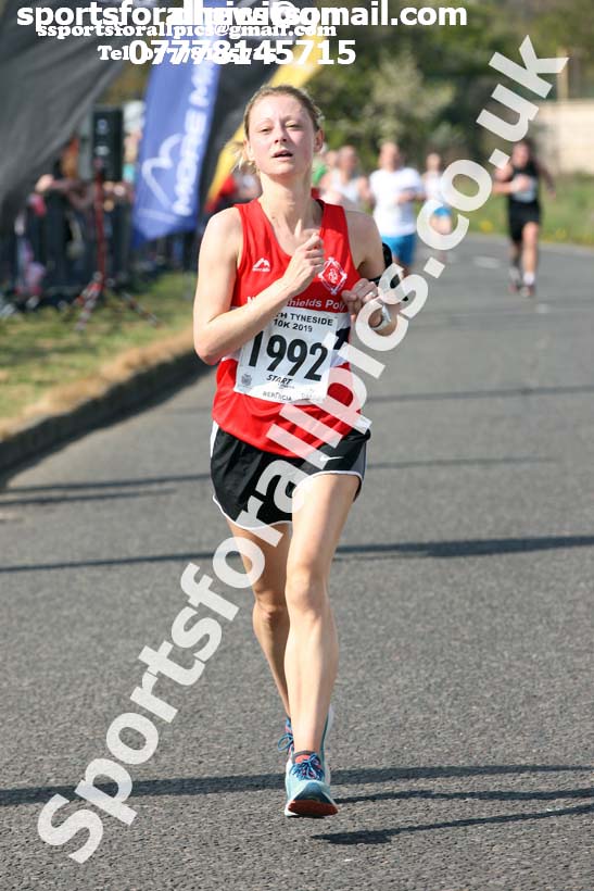 North Tyneside 10k Road Race, Whitley Bay. Photo:  David T. Hewitson/Sports for All Pics